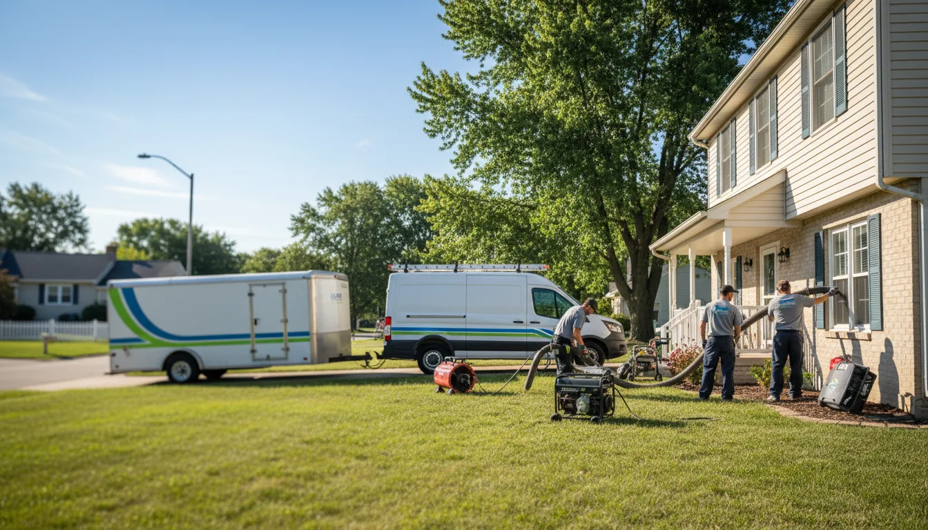 Flooded Basement Restoration And Cleanup With Repair in Okabena, MN near me